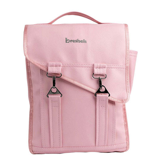 blush leather school backpack The Roast Backpack